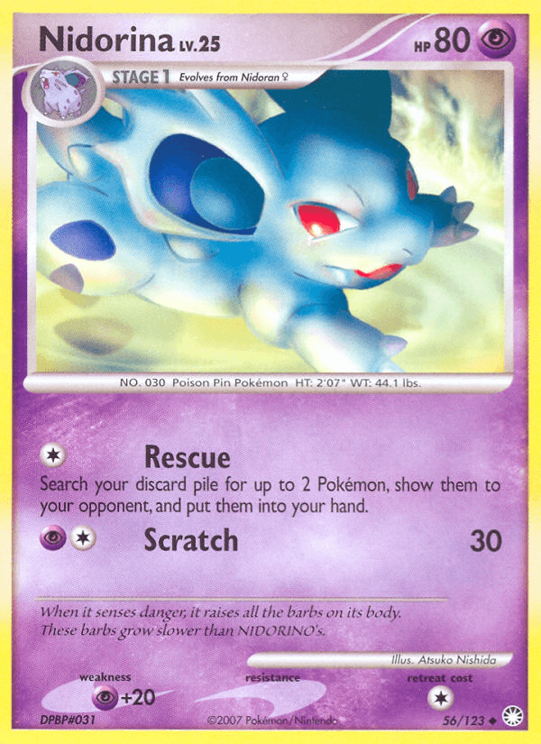 Nidorina — Mysterious Treasures #56