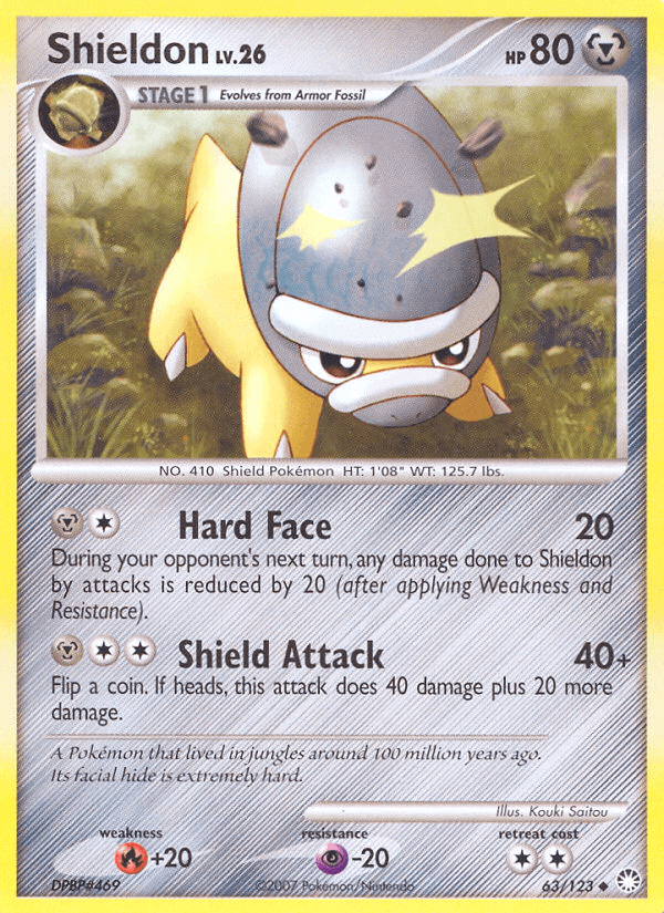 Shieldon — Mysterious Treasures #63