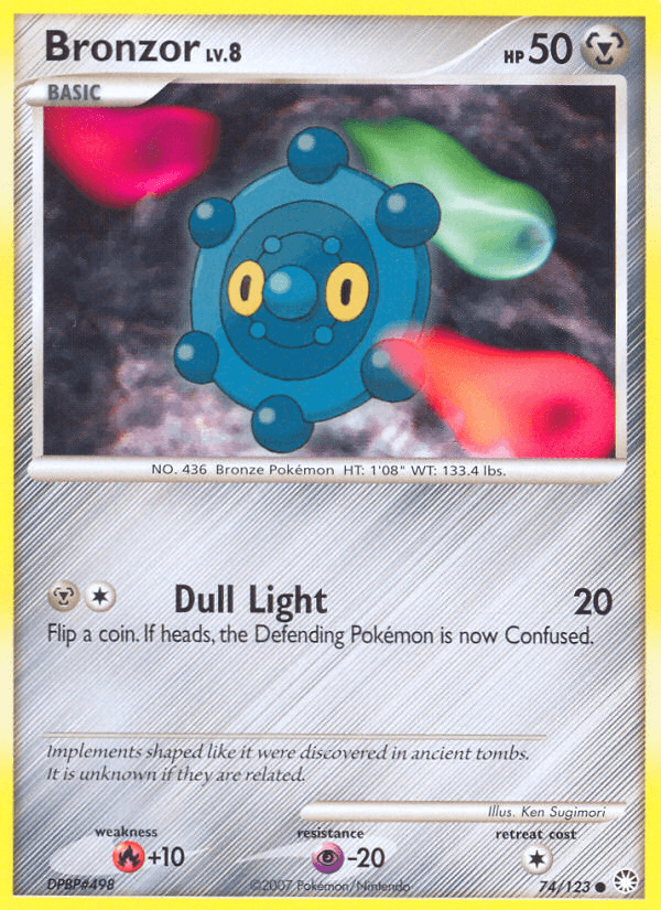 Bronzor — Mysterious Treasures #74