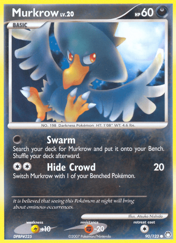 Murkrow — Mysterious Treasures #90