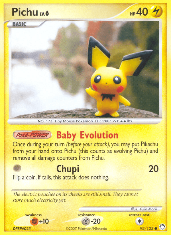 Pichu — Mysterious Treasures #93