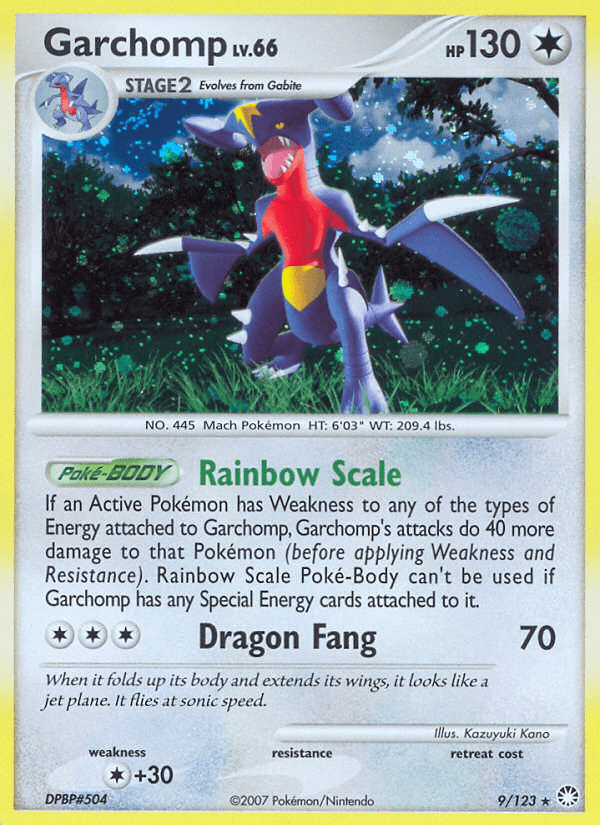 Garchomp — Mysterious Treasures #9