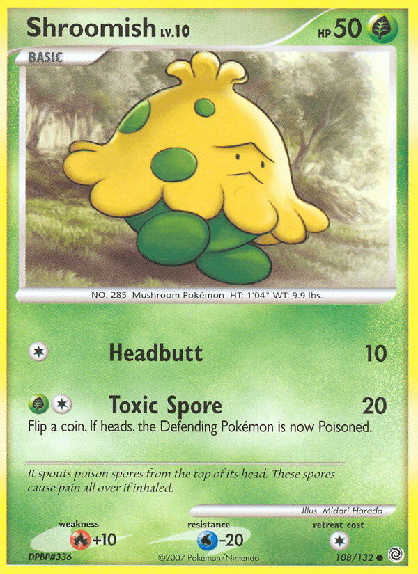 Shroomish — Secret Wonders #108