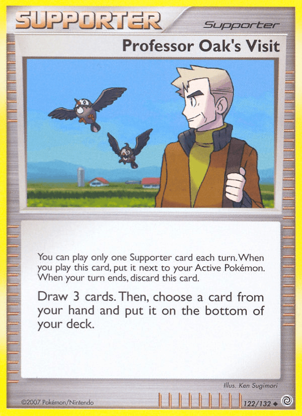 Professor Oak's Visit — Secret Wonders #122