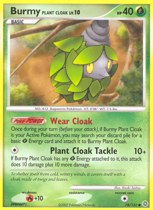 Burmy Plant Cloak — Secret Wonders #78