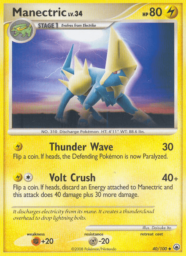 Manectric — Majestic Dawn #40