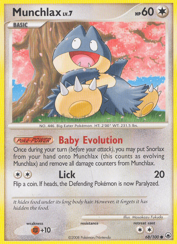 Munchlax — Majestic Dawn #68