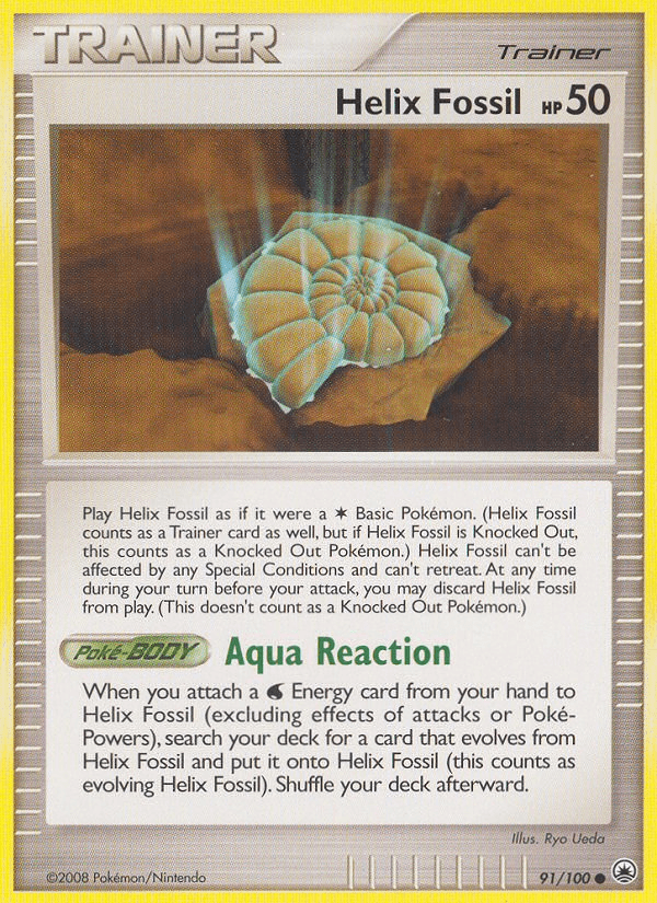 Helix Fossil — Majestic Dawn #91