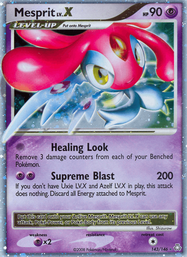 Mesprit LV.X — Legends Awakened #143