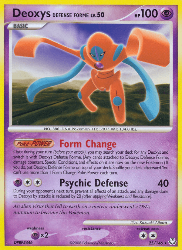 Deoxys Defense Forme — Legends Awakened #25