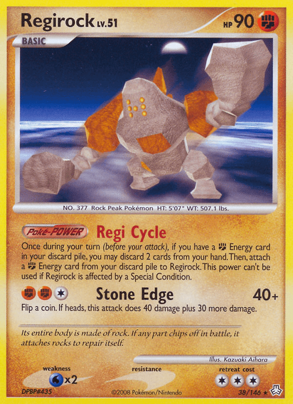 Regirock — Legends Awakened #38