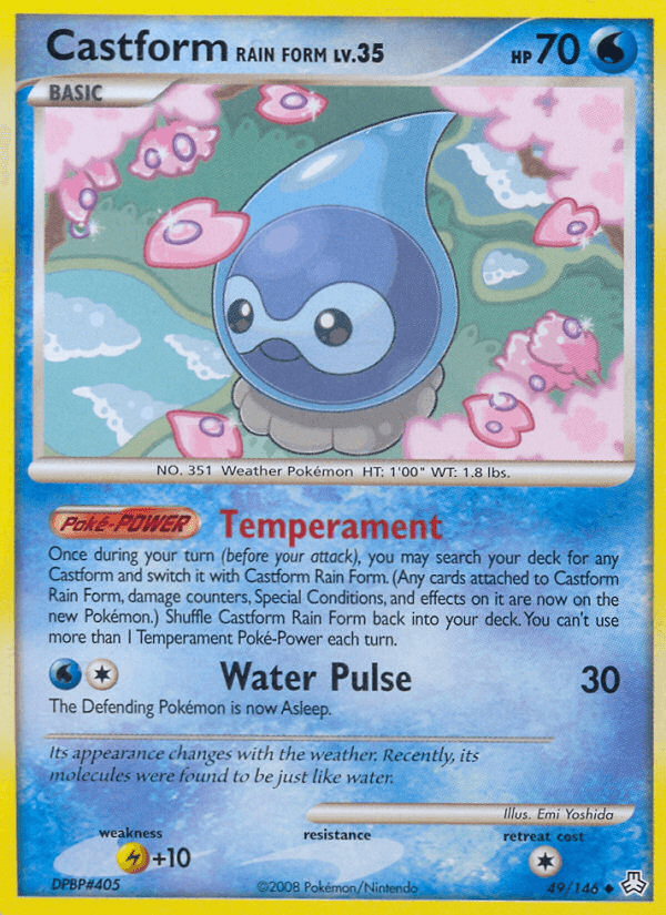 Castform Rain Form — Legends Awakened #49