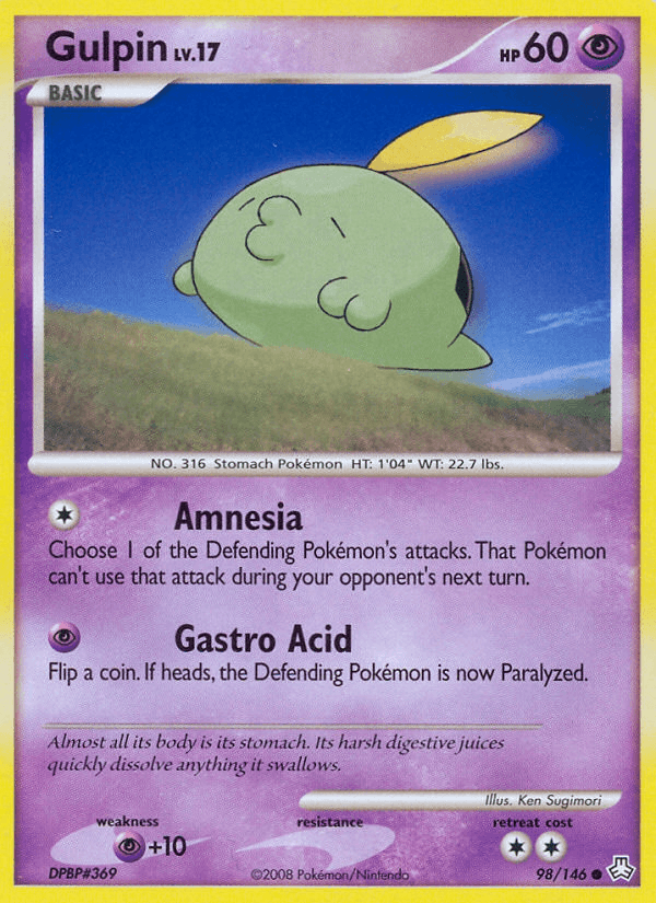 Gulpin — Legends Awakened #98