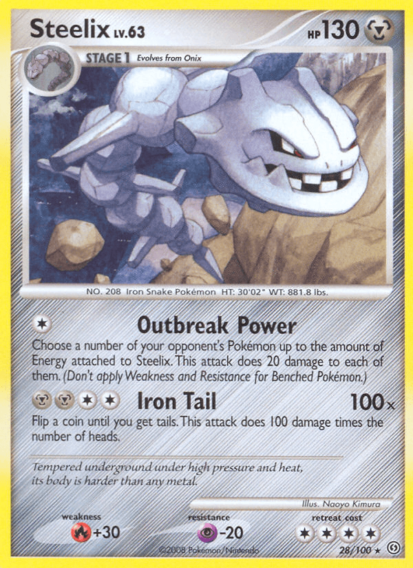 Steelix — Stormfront #28