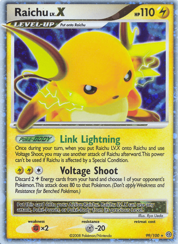 Raichu LV.X — Stormfront #99