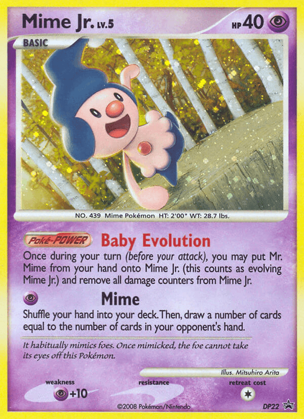 Mime Jr. — DP Black Star Promos #DP22