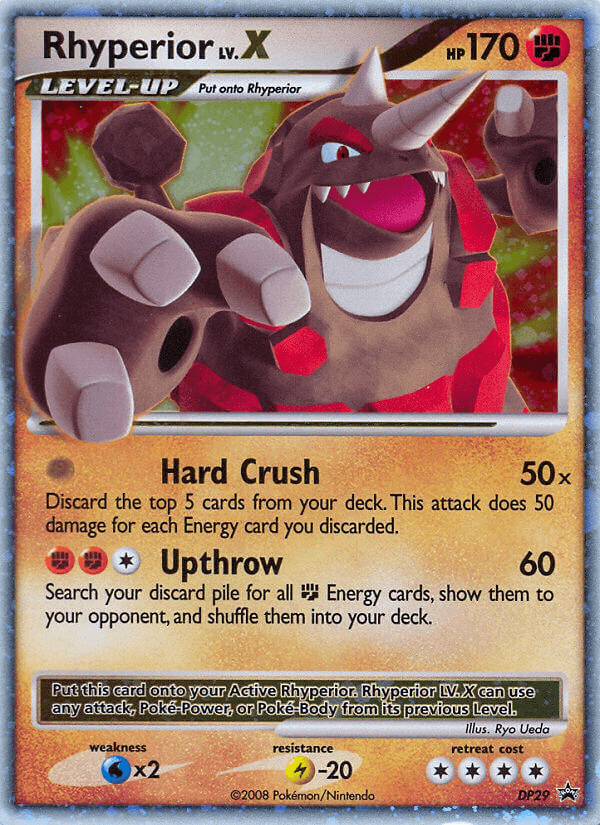 Rhyperior LV.X — DP Black Star Promos #DP29