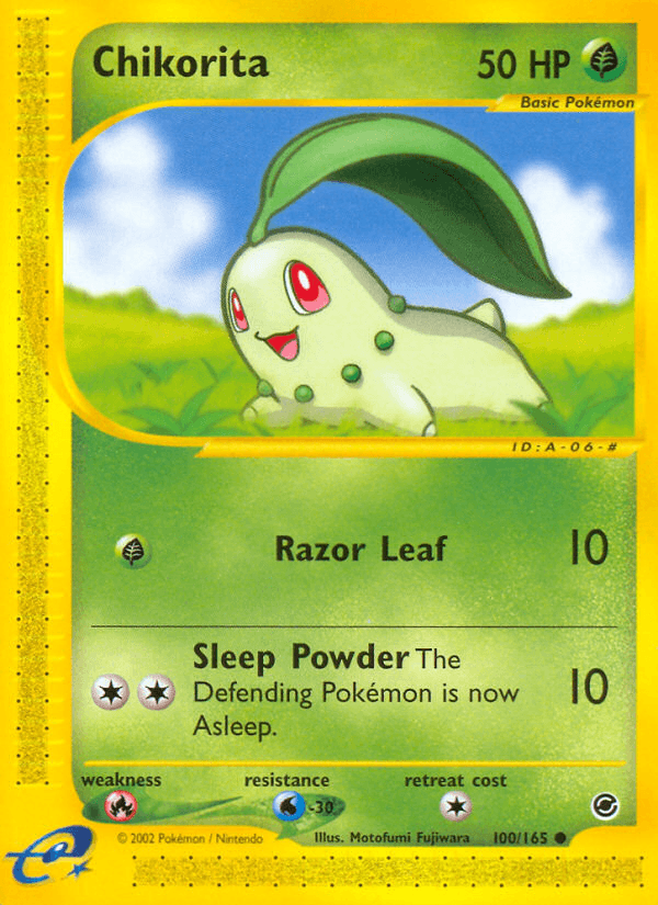 Chikorita — Expedition Base Set #100