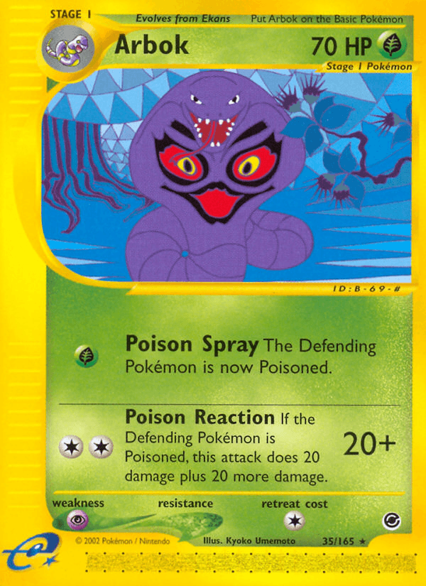 Arbok — Expedition Base Set #35