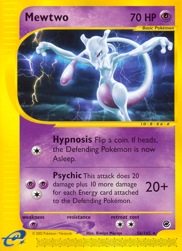 Mewtwo — Expedition Base Set #56
