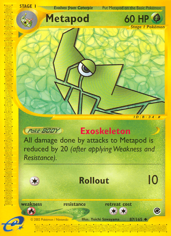 Metapod — Expedition Base Set #87