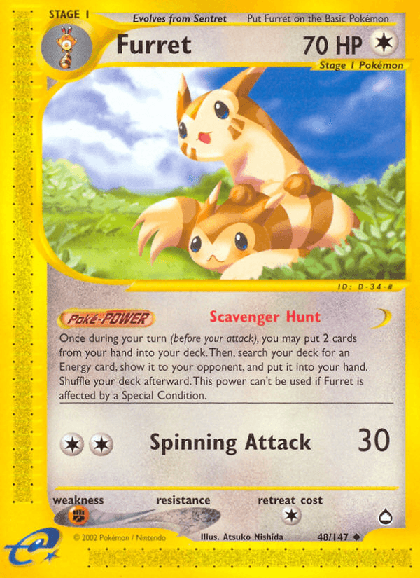 Furret — Aquapolis #48