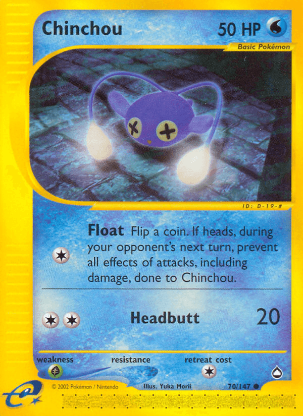 Chinchou — Aquapolis #70