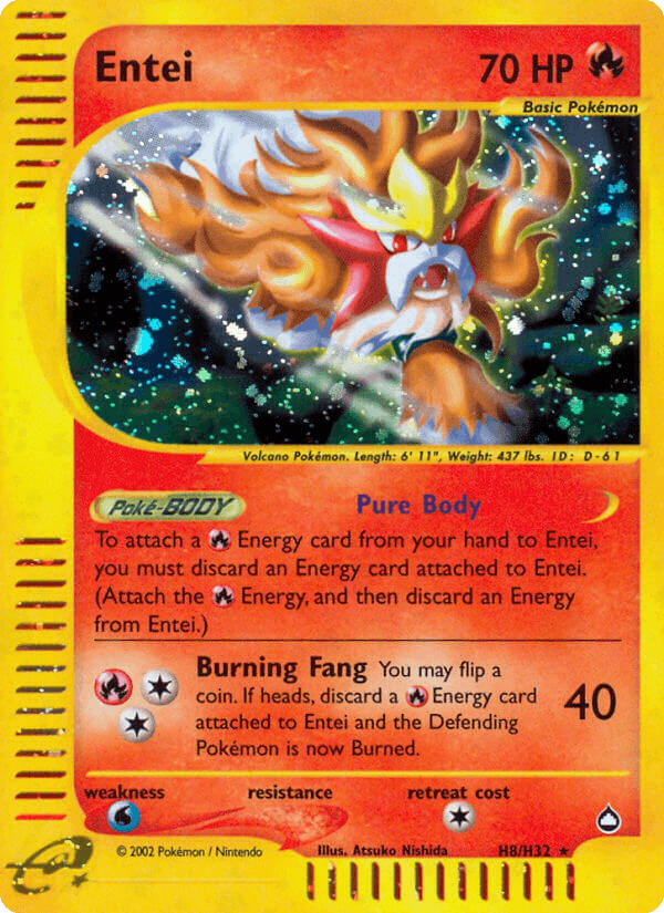 Entei — Aquapolis #H8