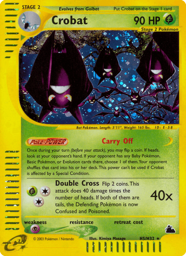 Crobat — Skyridge #H5