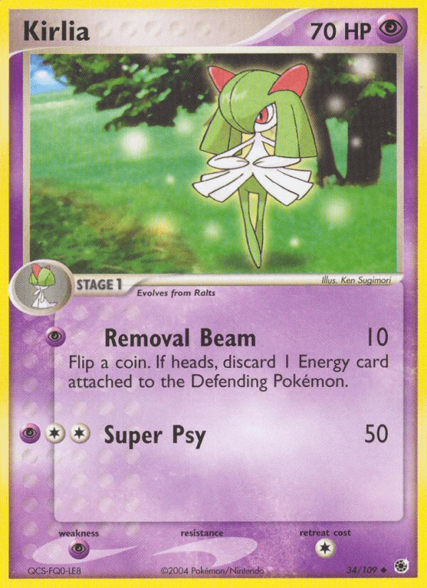 Kirlia — Ruby & Sapphire #34