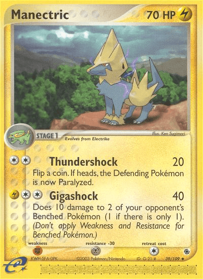 Manectric — Ruby & Sapphire #39