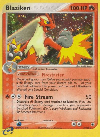 Blaziken — Ruby & Sapphire #3