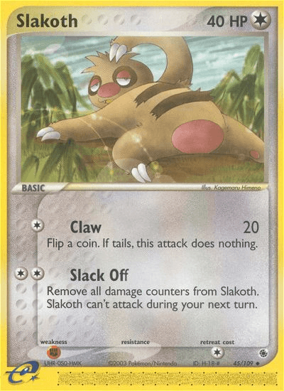 Slakoth — Ruby & Sapphire #45