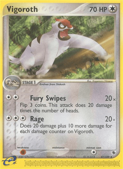 Vigoroth — Ruby & Sapphire #47