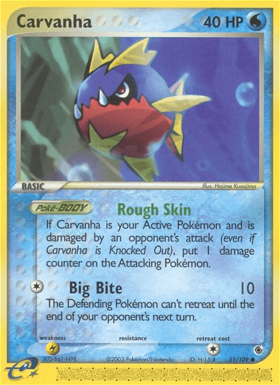 Carvanha — Ruby & Sapphire #51
