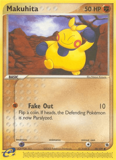 Makuhita — Ruby & Sapphire #58
