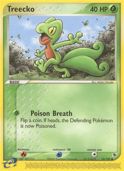 Treecko — Ruby & Sapphire #75