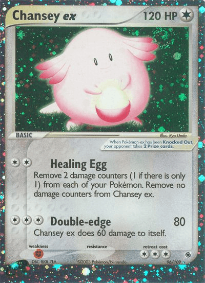 Chansey ex — Ruby & Sapphire #96