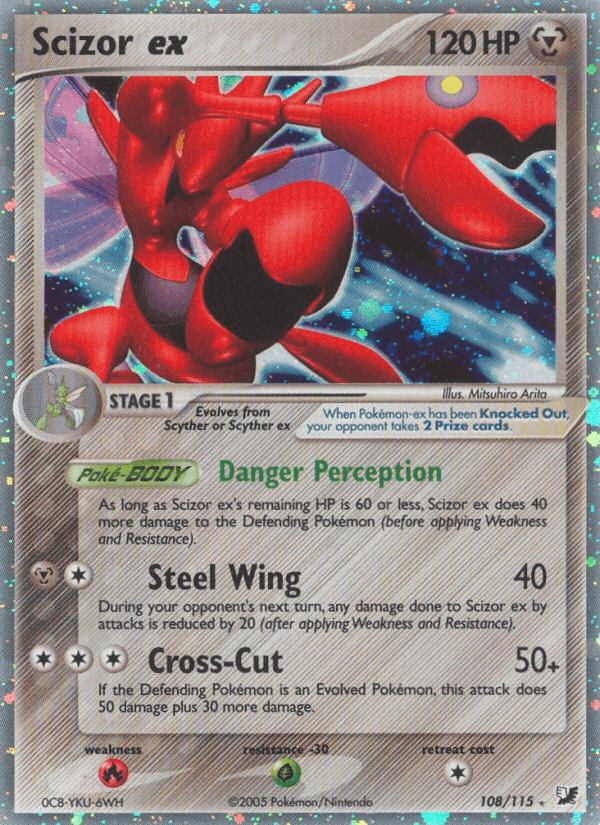 Scizor ex — Unseen Forces #108