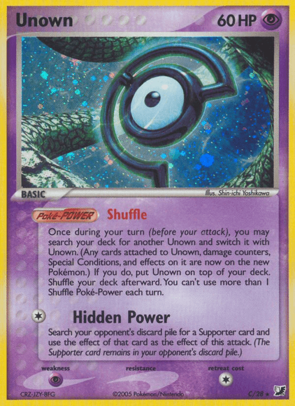 Unown — Unseen Forces #C