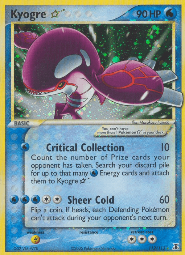 Kyogre ★ — Delta Species #112