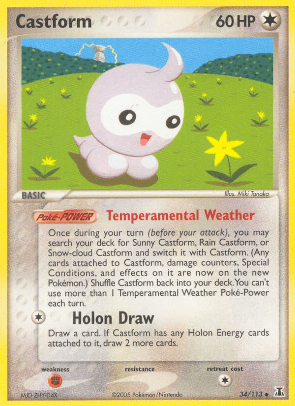 Castform — Delta Species #34