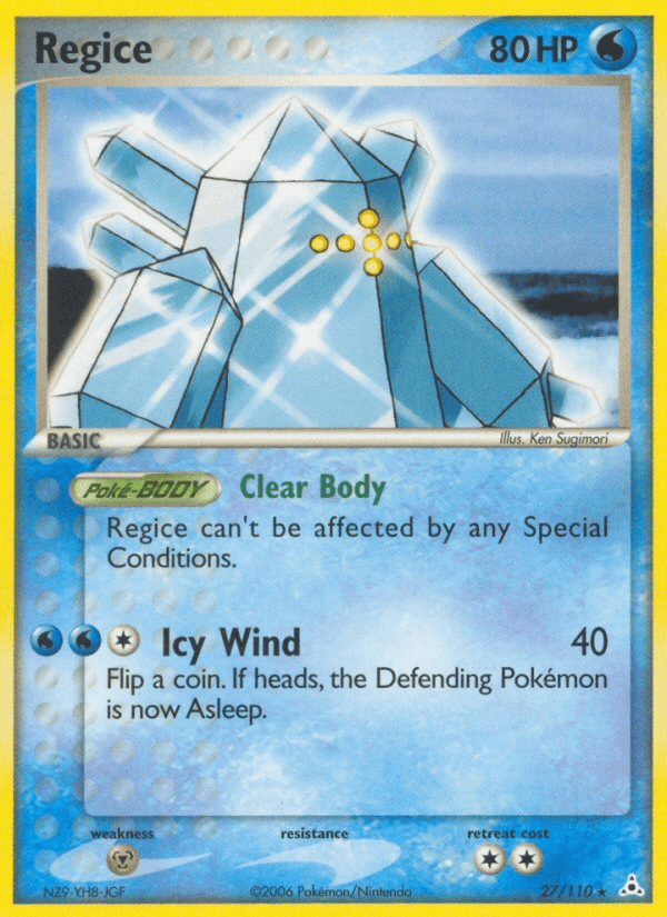 Regice — Holon Phantoms #27