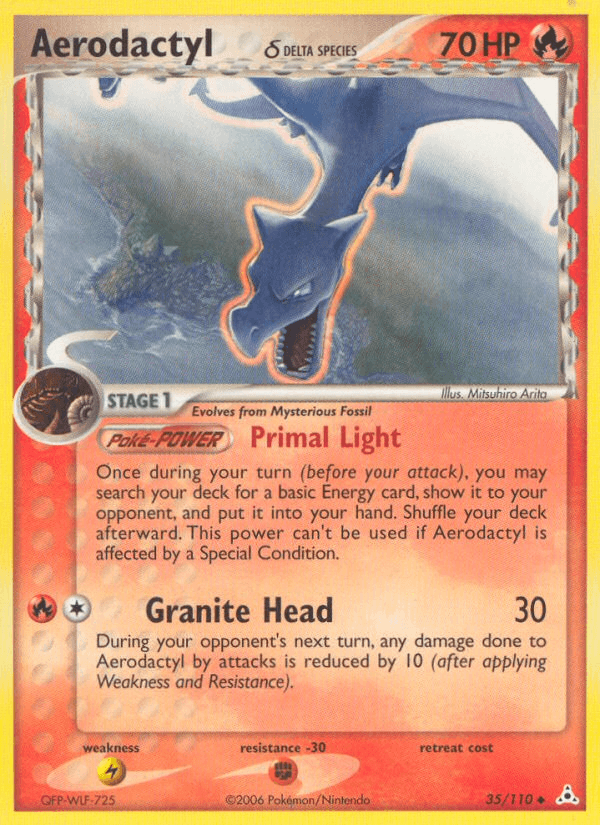 Aerodactyl δ — Holon Phantoms #35