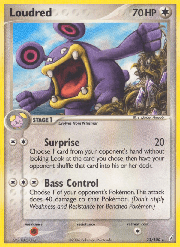 Loudred — Crystal Guardians #23