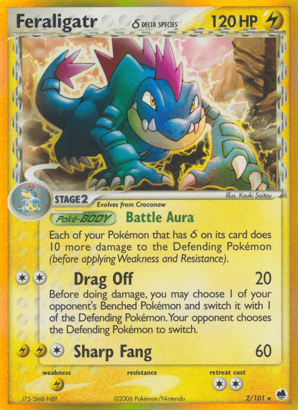 Feraligatr δ — Dragon Frontiers #2