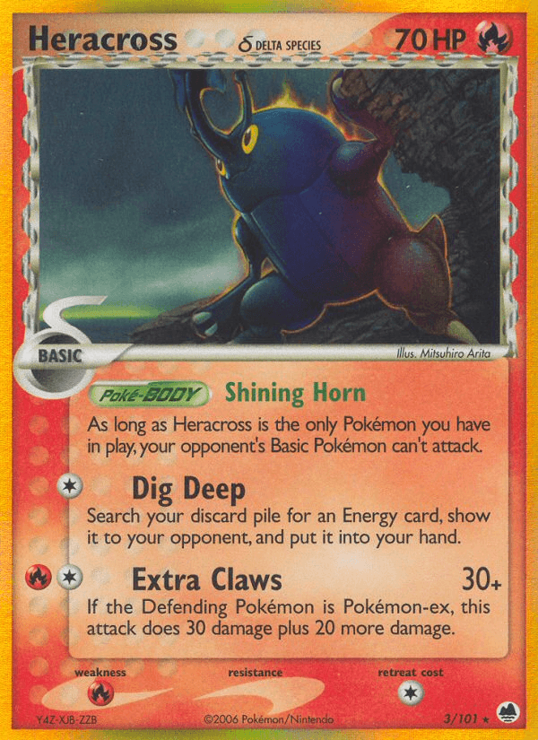 Heracross δ — Dragon Frontiers #3