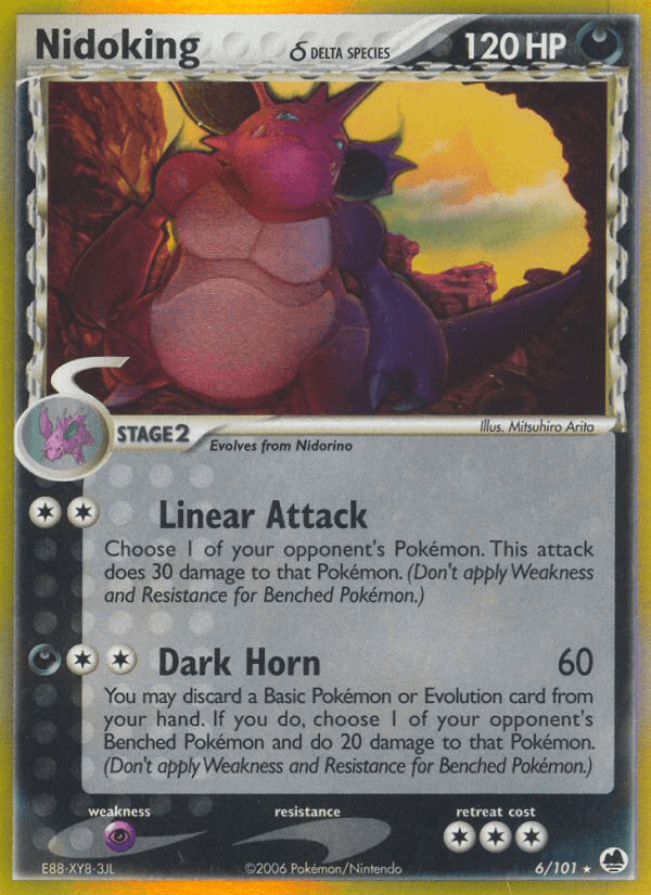 Nidoking δ — Dragon Frontiers #6