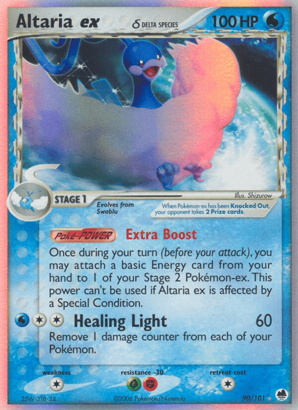 Altaria ex δ — Dragon Frontiers #90
