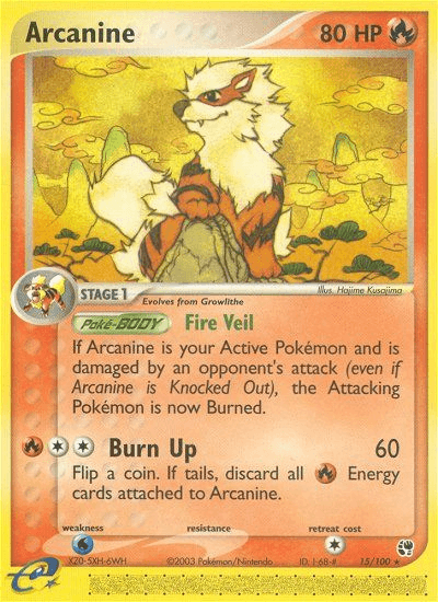 Arcanine — Sandstorm #15